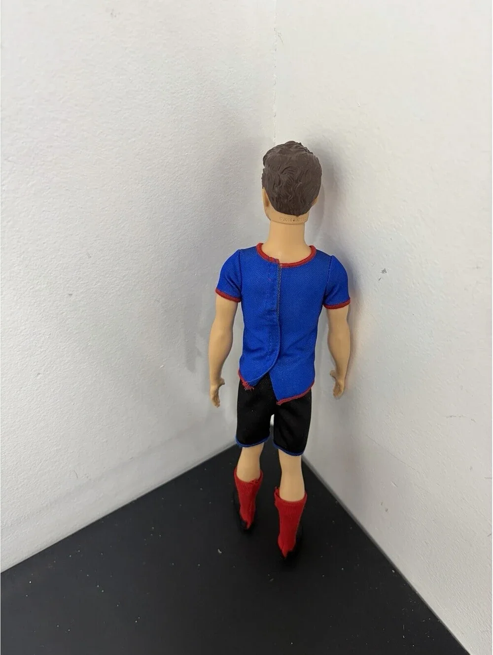 Barbie Ken Soccer Doll, Cropped Hair, #10 Uniform, Soccer Cleats And Socks